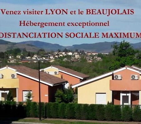 Готель Au Beaujolais Saint Jean Бельвіль-сюр-Сон Екстер'єр фото